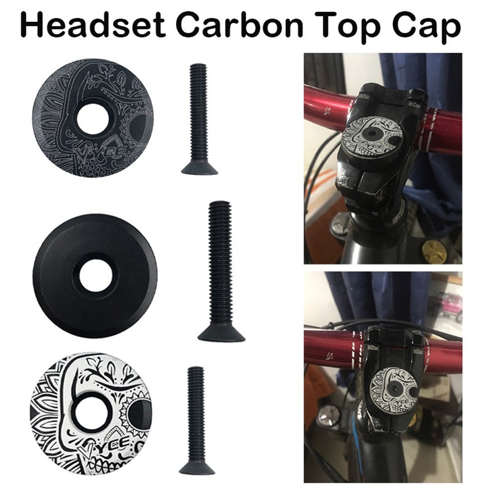 Mountain Biking Logo - No Logo Bike Headset Cap Bicycle