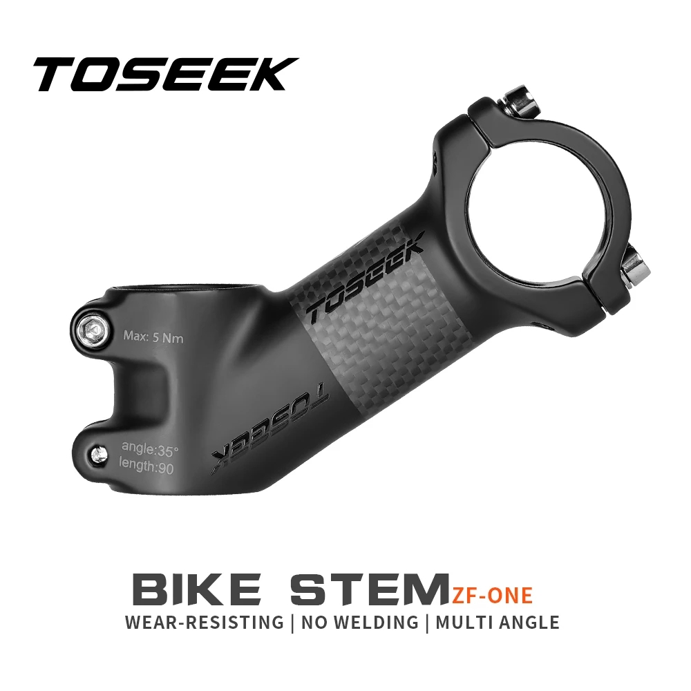 Handlebar Riser Stem - TOSEEK Bike Stem 31.8mm Handlebar Stems