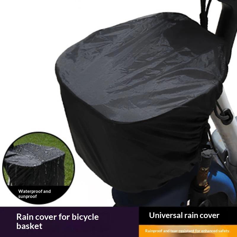 Mountain Biking Camp - Waterproof Bike Basket Liner Rain Cover