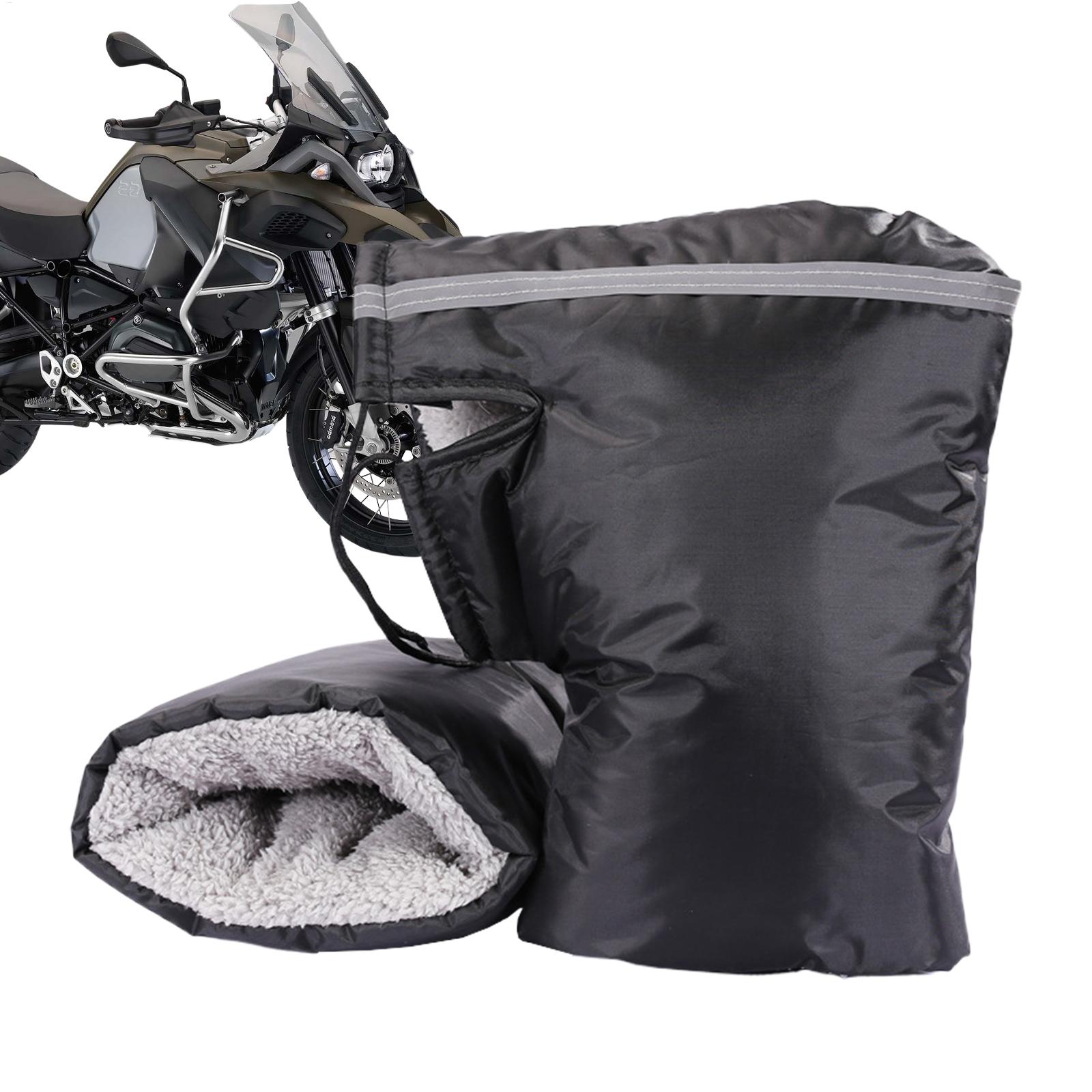 Mountain Biking Camp - Handlebar Mittens Warm Waterproof Motorcycle Gloves