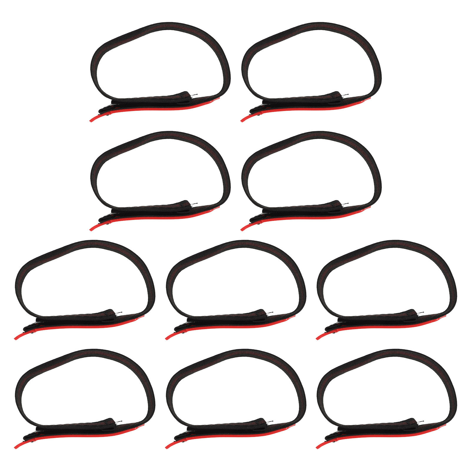 Mountain Biking Camp - 10Pcs Bicycle Leg Straps Adjustable High