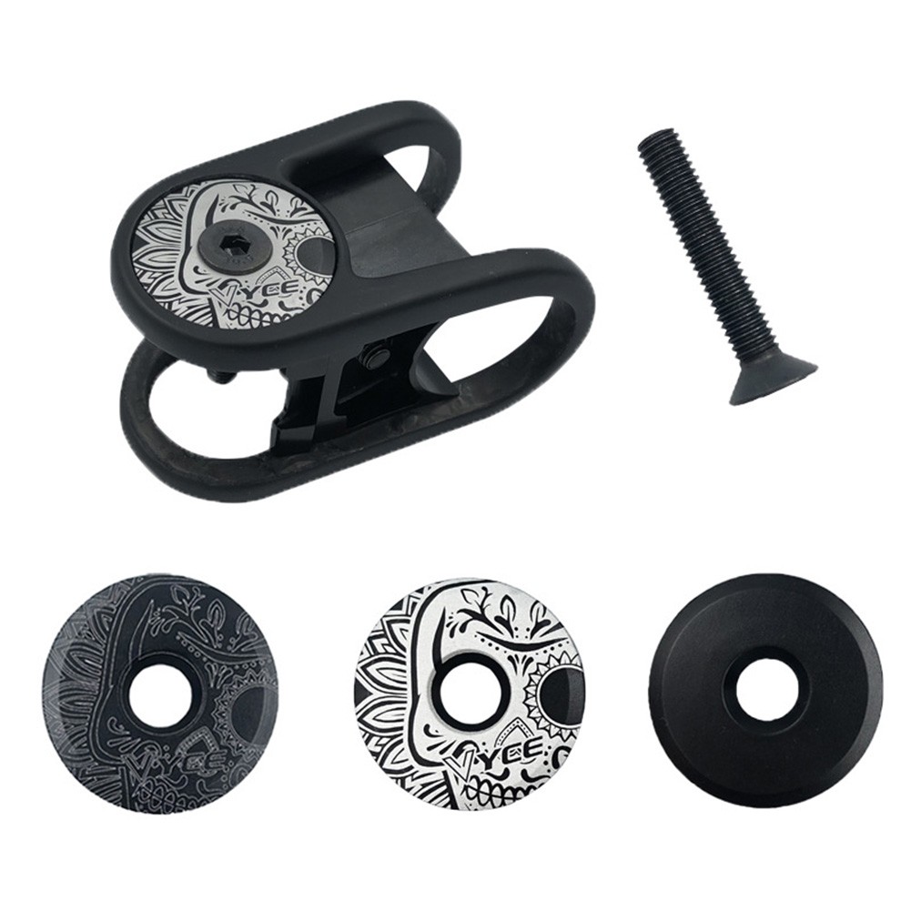 No Logo Bike Headset Cap Bicyc - Mountain Biking Logo ulasan dan harga