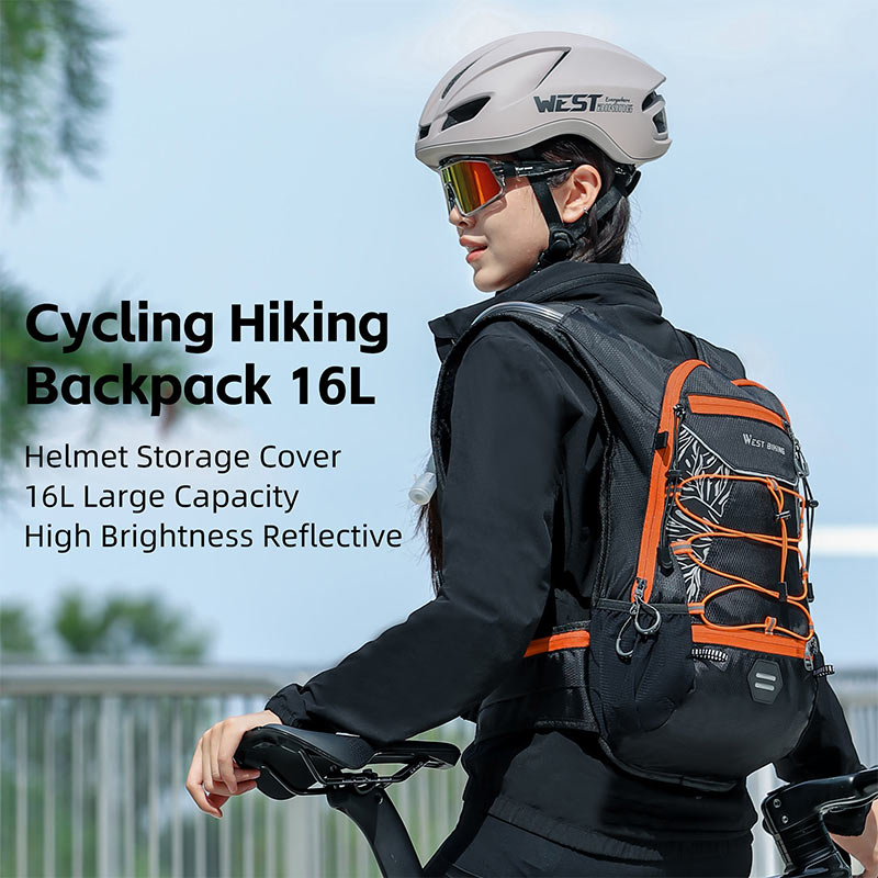 WEST BIKING Bicycle Bag Bike M - Mountain Biking Rucksack ulasan dan harga