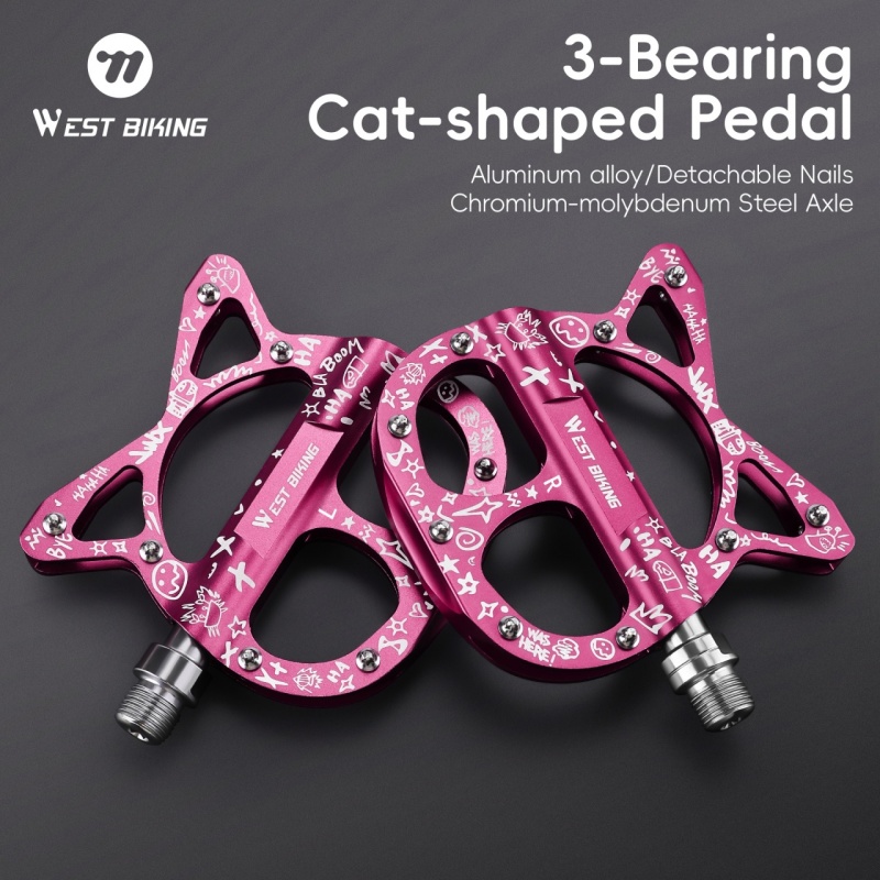WEST BIKING Bicycle Pedals 3 B - Pedal Platform Flat ulasan dan harga