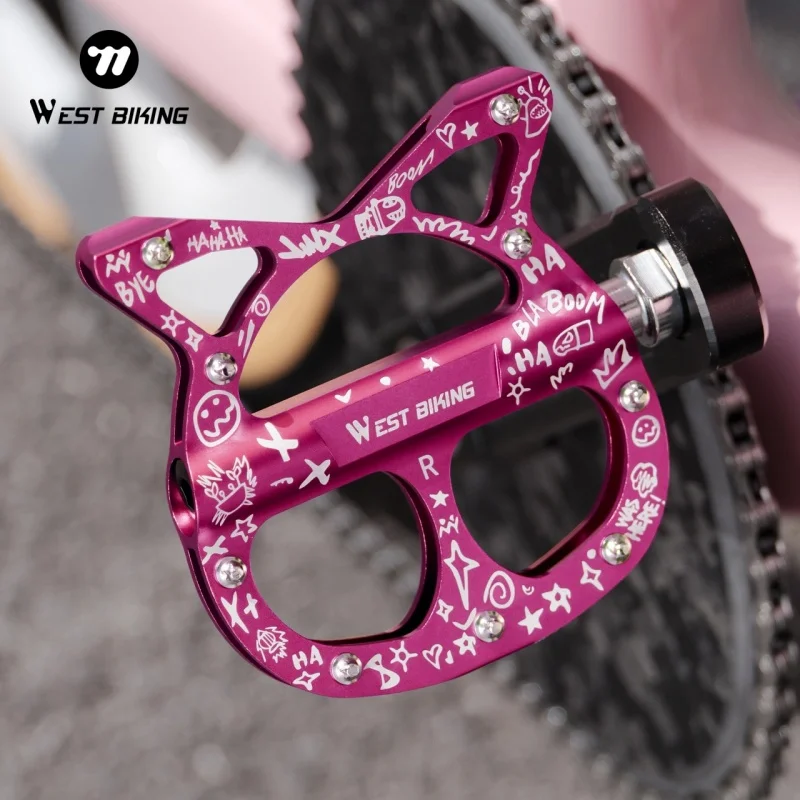 WEST BIKING Bicycle Pedals 3 B - Pedal Platform Flat ulasan dan harga