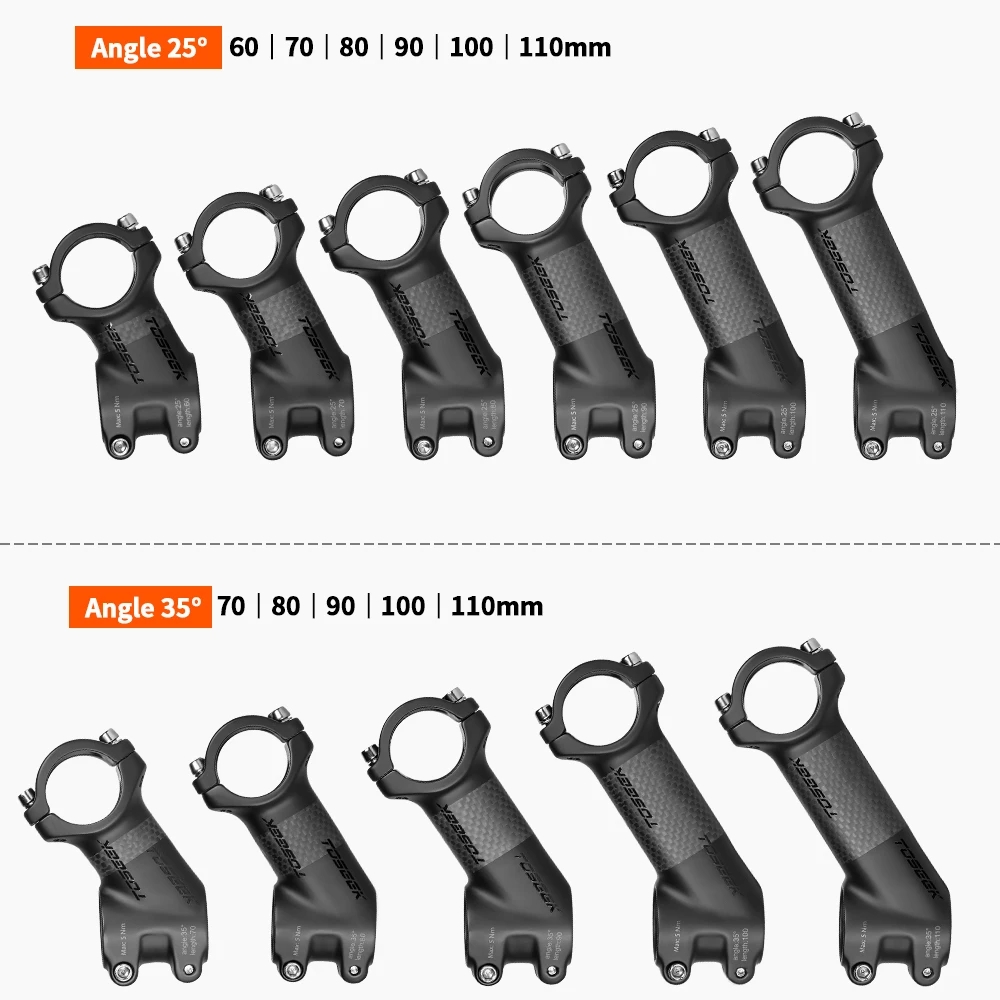 TOSEEK Bike Stem 31.8mm Handle - Handlebar Riser Stem ulasan dan harga