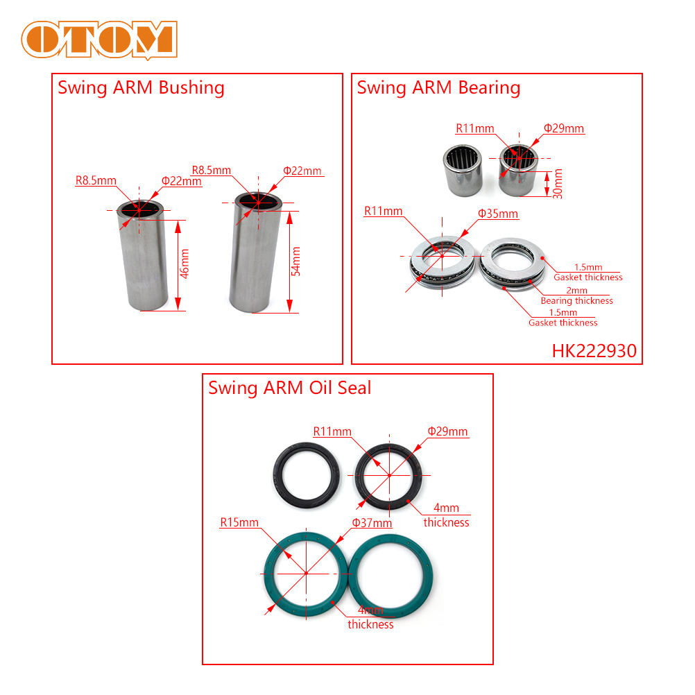OTOM For HONDA CRF250R CRF450R - Fork Oil Seal ulasan dan harga