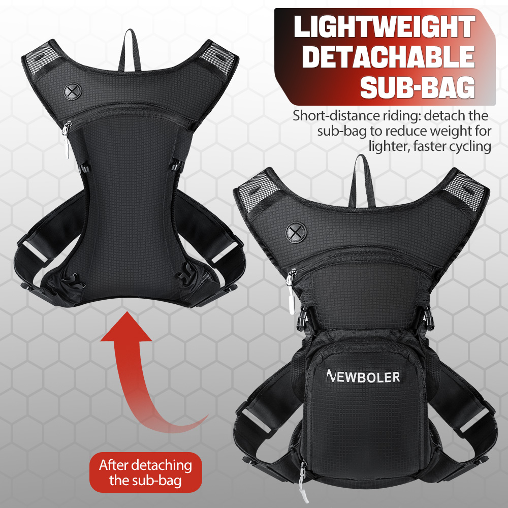 NEWBOLER 8L Motorcycle Cycling - Mountain Biking Rucksack ulasan dan harga