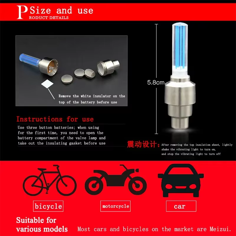 2PCS Bicycle Lights Motion Sen - Mountain Biking Lights ulasan dan harga