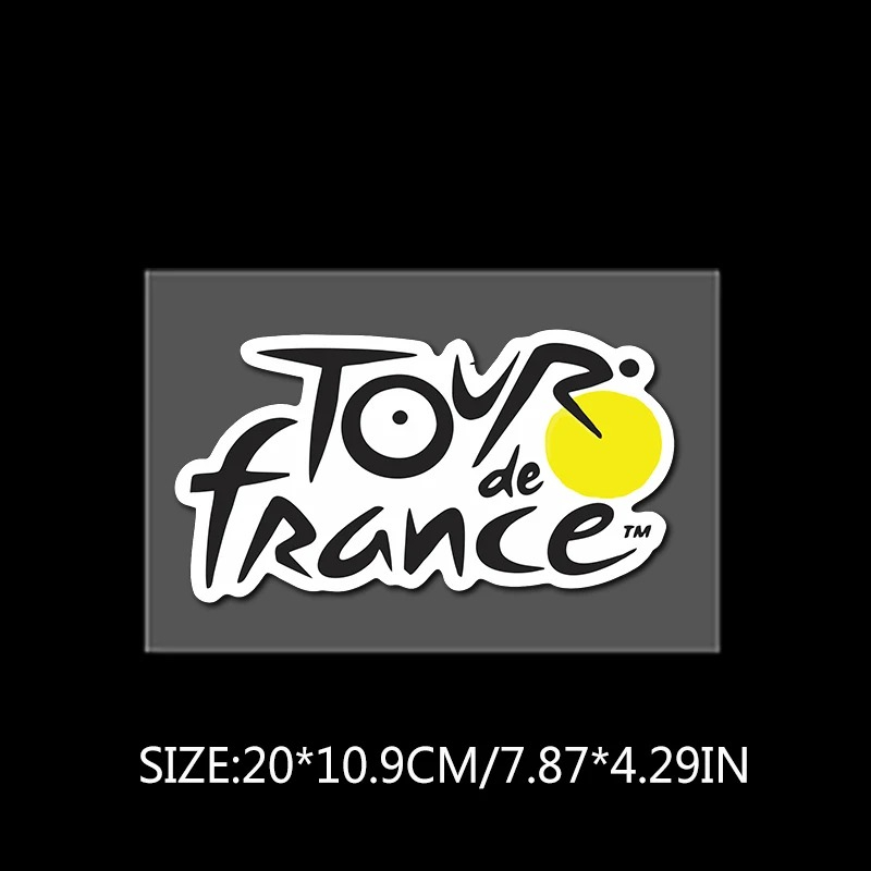 1Pc Tour de France Logo Vinyl  - Mountain Biking Logo ulasan dan harga