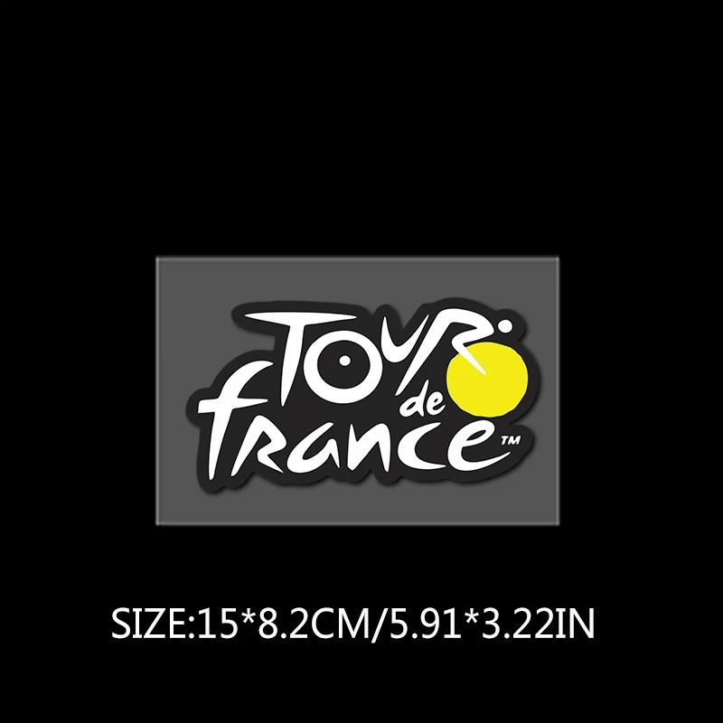 1Pc Tour de France Logo Vinyl  - Mountain Biking Logo ulasan dan harga