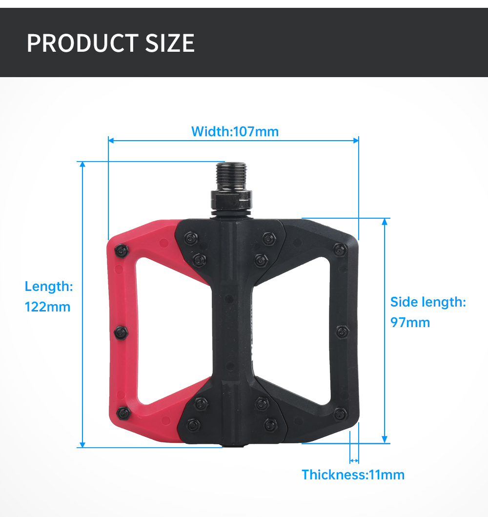 RACEOWKR Bicycle Pedals MTB Ny - Pedal Platform Flat ulasan dan harga