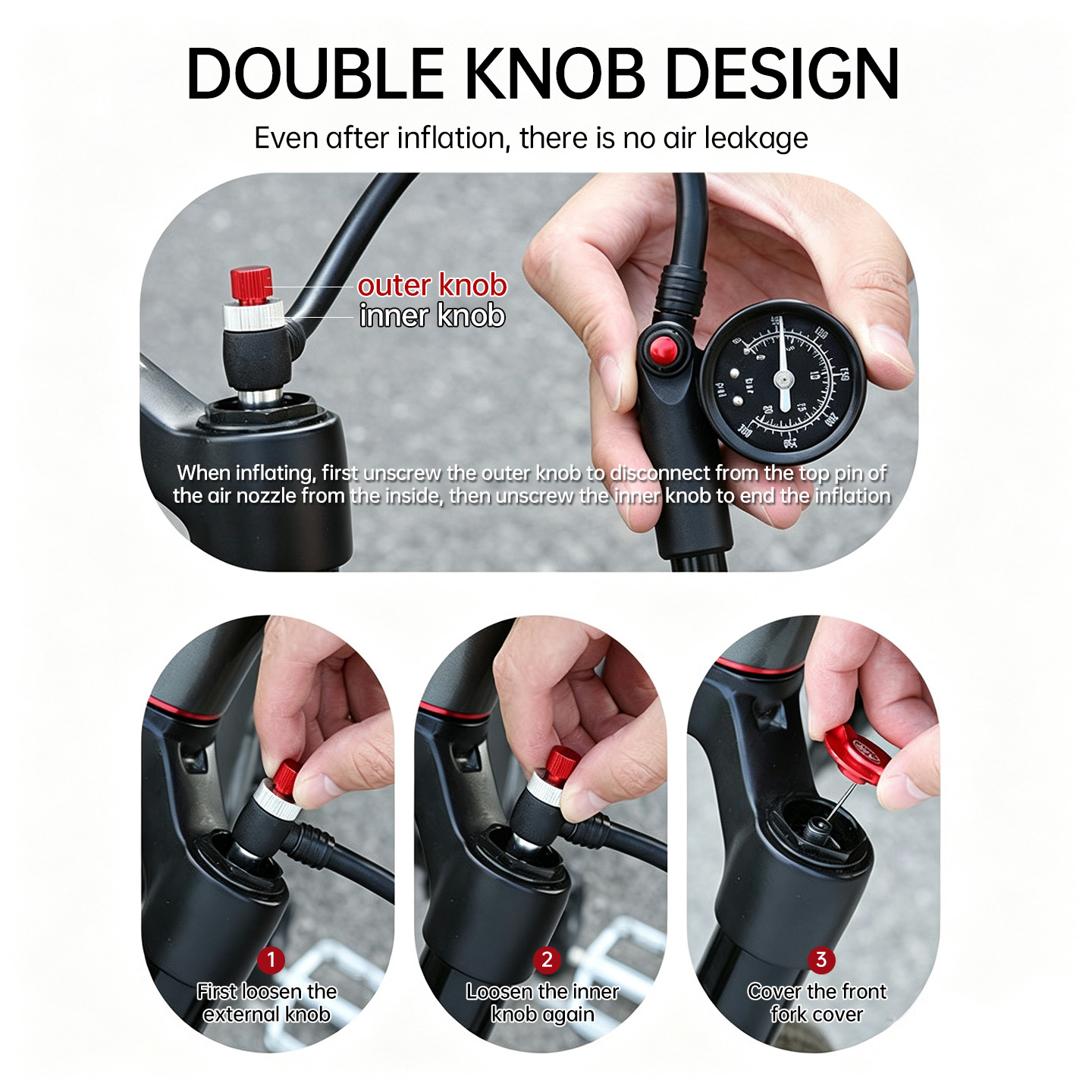 BLOOKE MTB High-Pressure Shock - Shock Pump Suspension ulasan dan harga