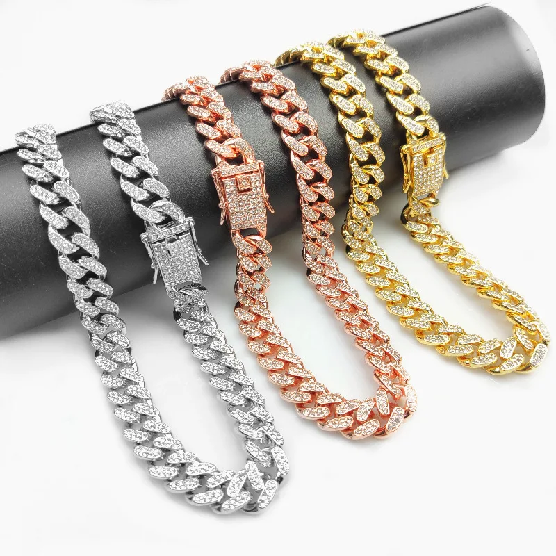 Rhinestone Dog Chain Collar Me - Chain Quick Link ulasan dan harga