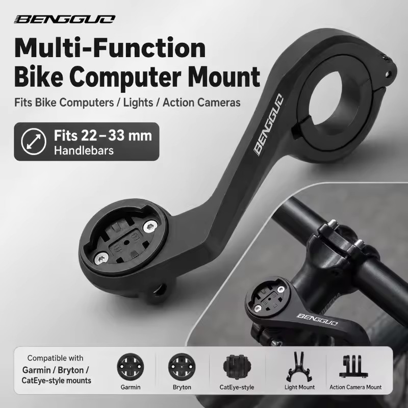 GPS Bike Computer Mount Holder - Mountain Biking Lights ulasan dan harga