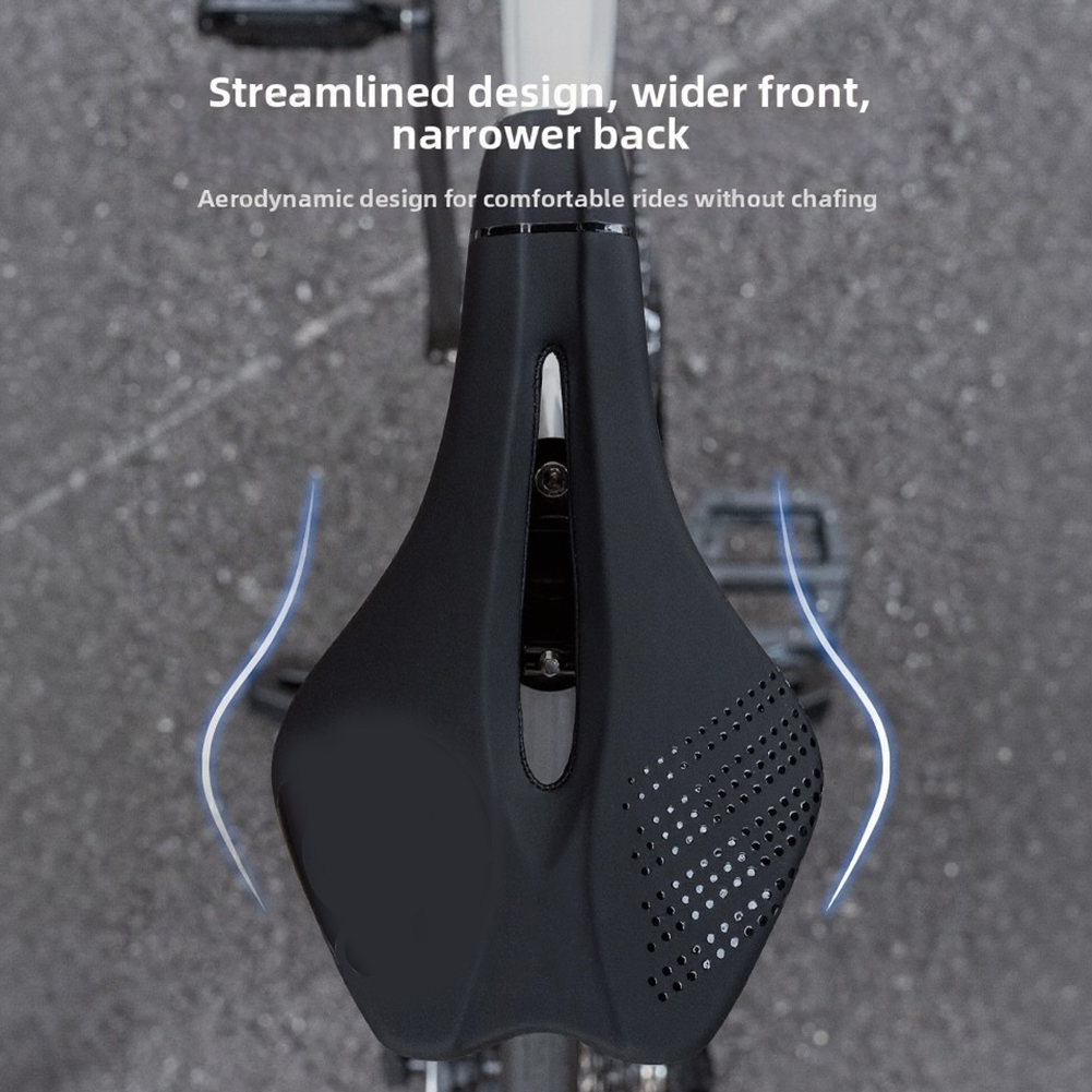 Black PU Leather Shock Absorbi - Mountain Biking Accessories ulasan dan harga
