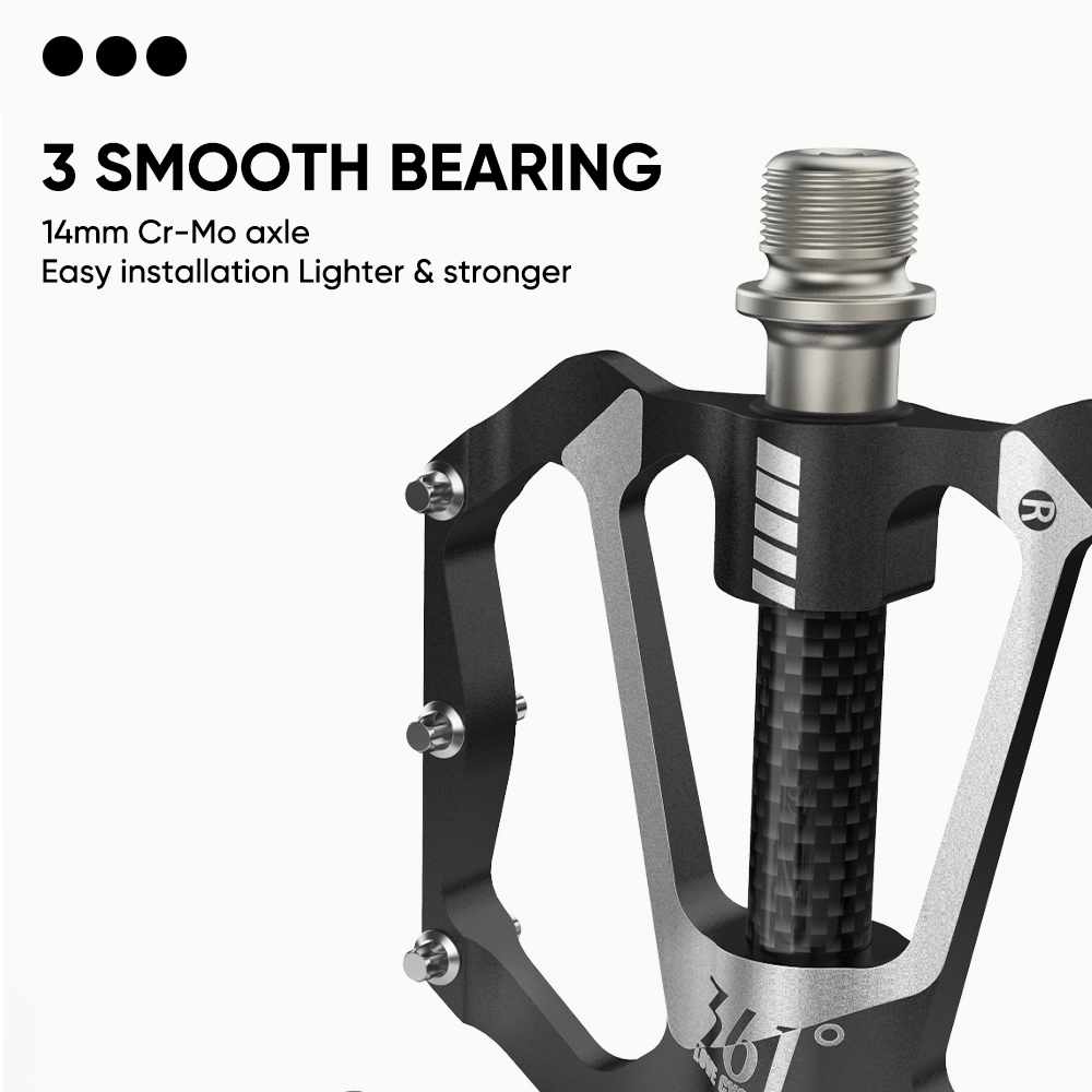 361 Degrees 3 Bearings Bike Pe - Pedal Platform Flat ulasan dan harga