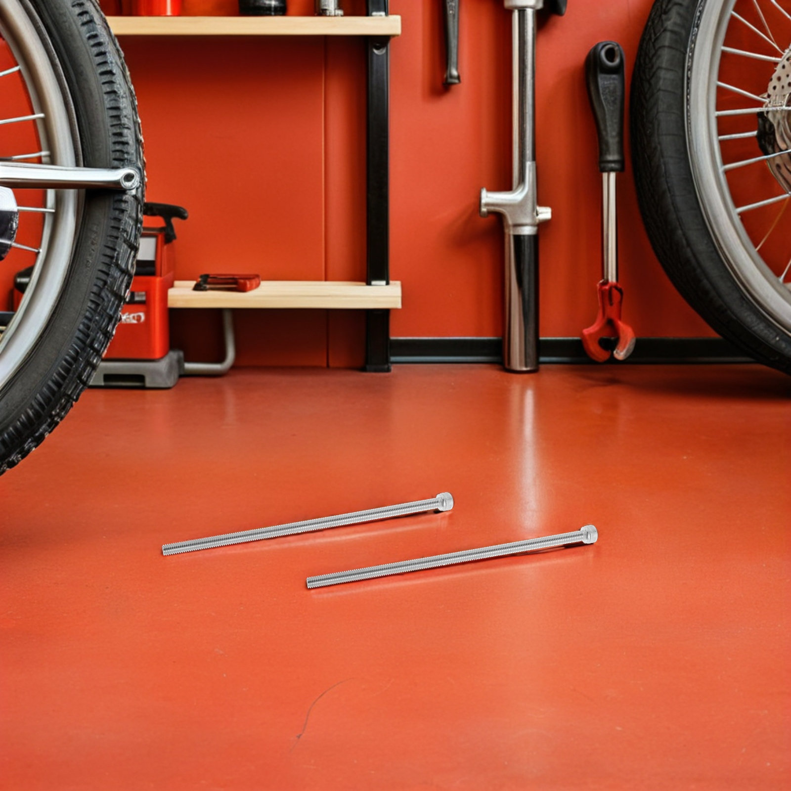 4Pcs Bike Stem Riser Long Bolt - Handlebar Riser Stem ulasan dan harga