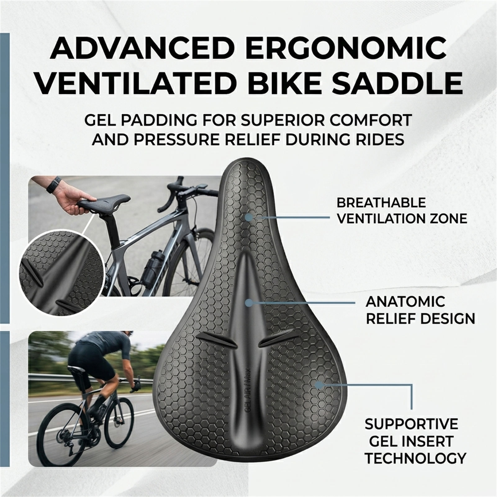 Silicone Bicycle Seat Cover Th - Mountain Biking Accessories ulasan dan harga