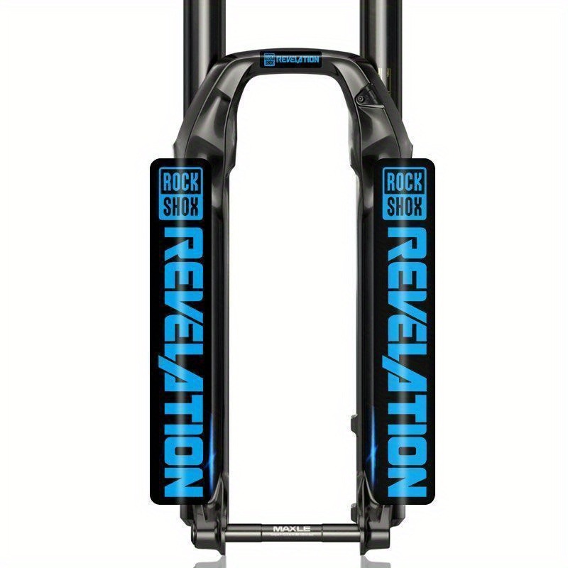 2Pcs Rockshox Bike Fork Protec - Mountain Biking Logo ulasan dan harga