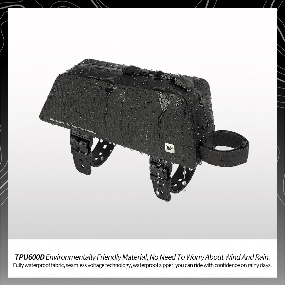 Rhinowalk Bike Top Tube Bag 1L - Mountain Biking Rucksack ulasan dan harga
