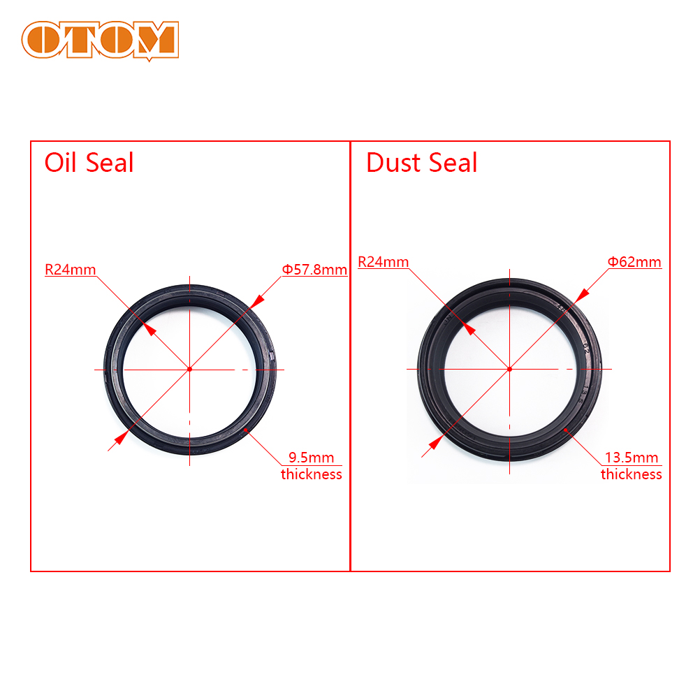 OTOM Motorcycle 48mm Front For - Fork Oil Seal ulasan dan harga