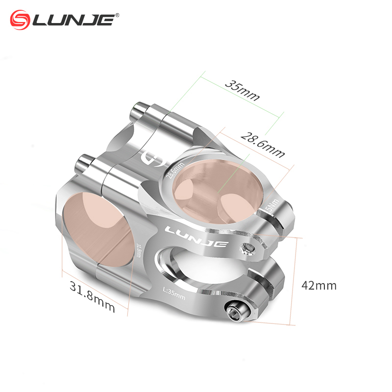CNC Ultralight Bicycle Stem 31 - Handlebar Riser Stem ulasan dan harga