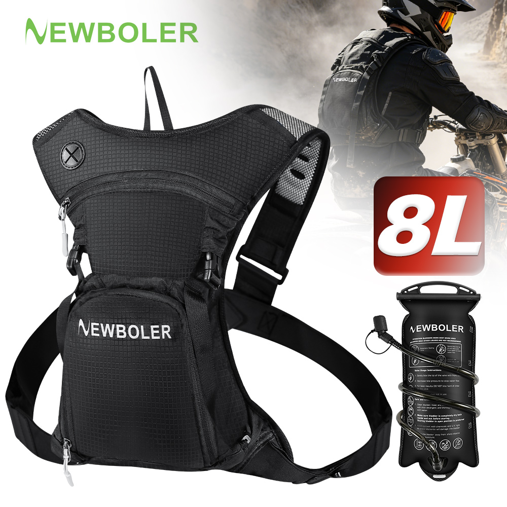 NEWBOLER 8L Motorcycle Cycling - Mountain Biking Rucksack ulasan dan harga