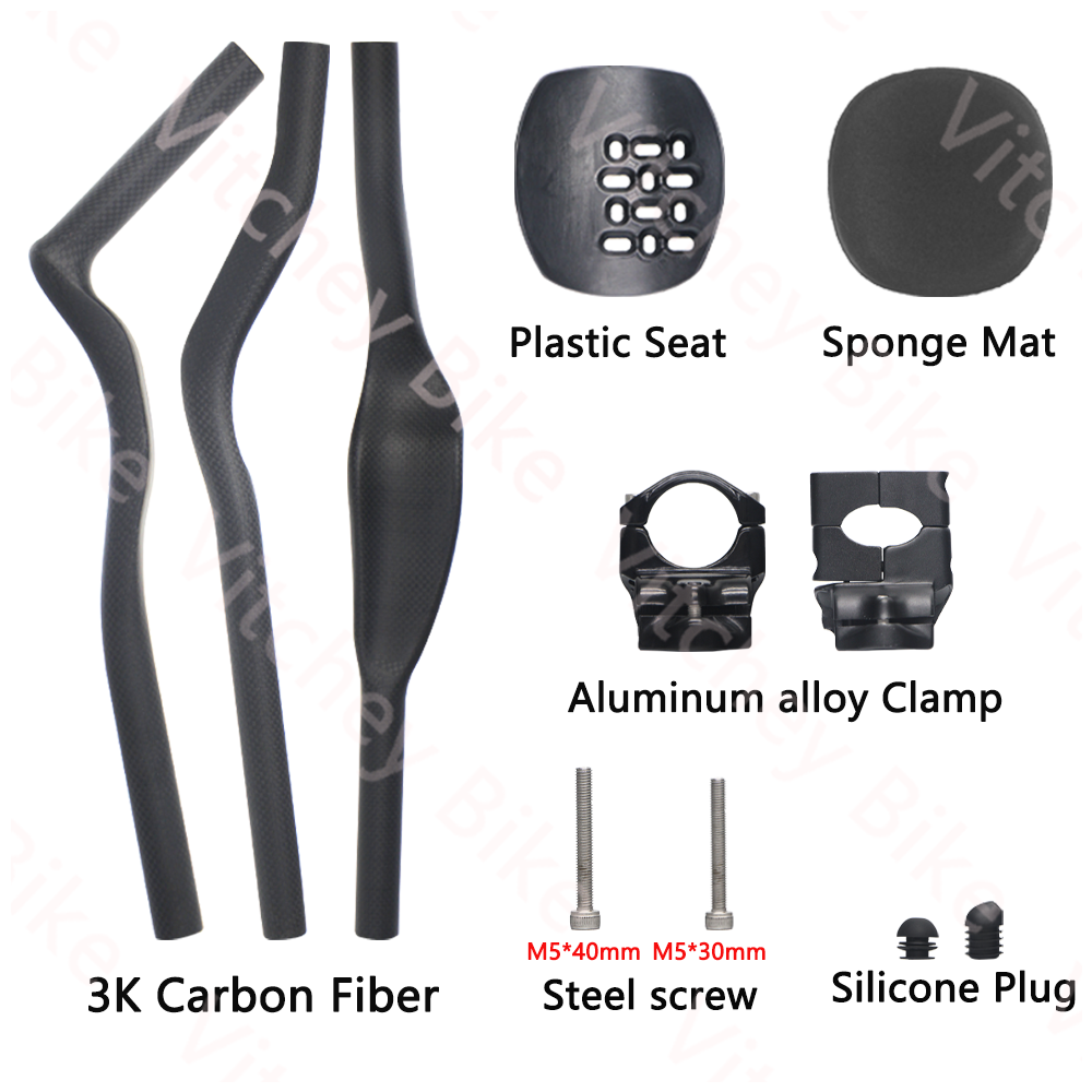 Vitchey No Logo Carbon Fiber T - Mountain Biking Logo ulasan dan harga