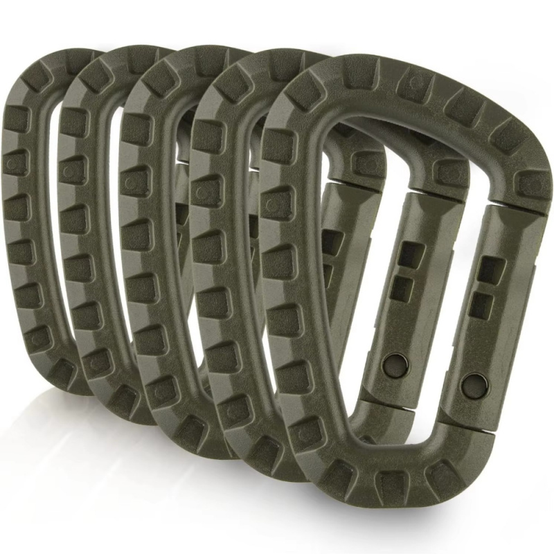 2/5/16Pcs Tactical Carabiner S - Chain Quick Link ulasan dan harga