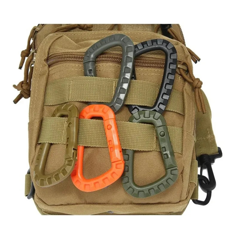 2/5/16Pcs Tactical Carabiner S - Chain Quick Link ulasan dan harga
