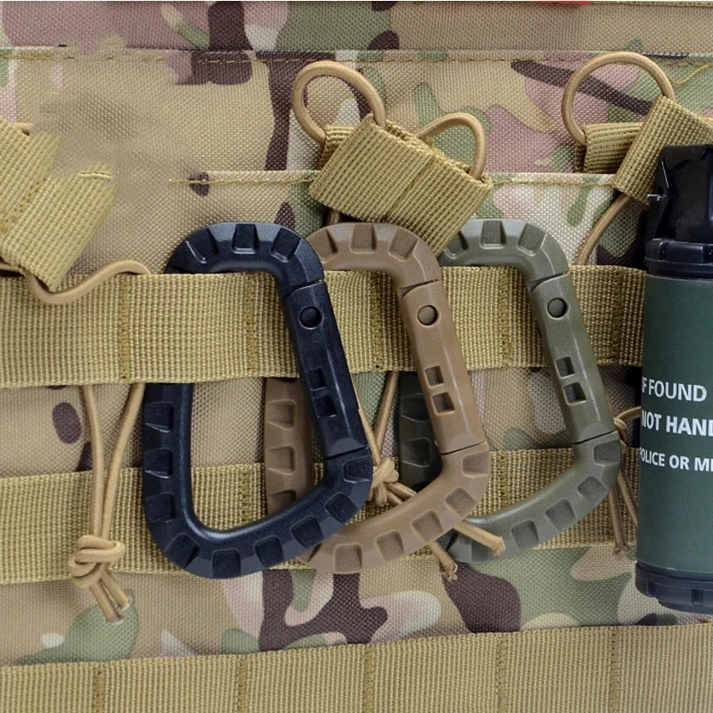 2/5/16Pcs Tactical Carabiner S - Chain Quick Link ulasan dan harga