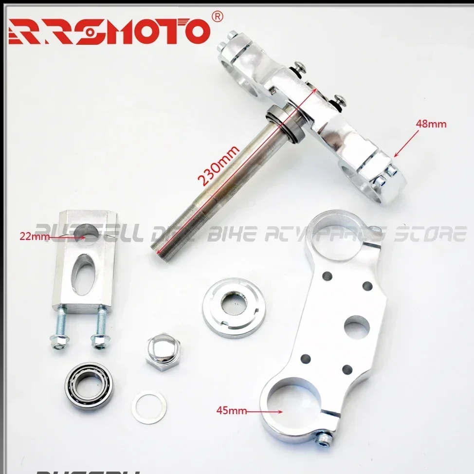 Motorcycle Aluminum 22mm Handl - Handlebar Riser Stem ulasan dan harga