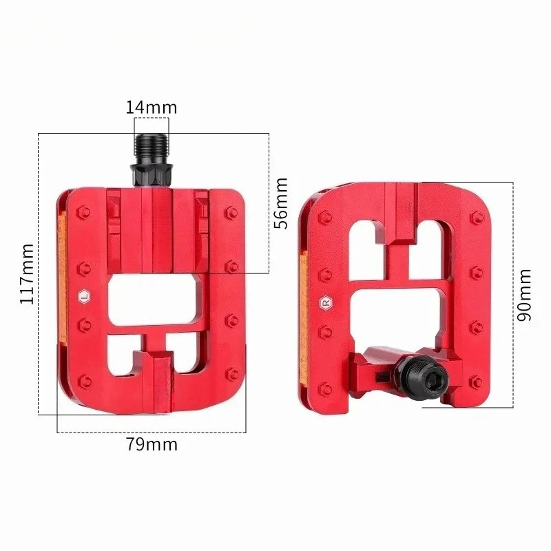 For Foldable Bicycle Flat Peda - Pedal Platform Flat ulasan dan harga