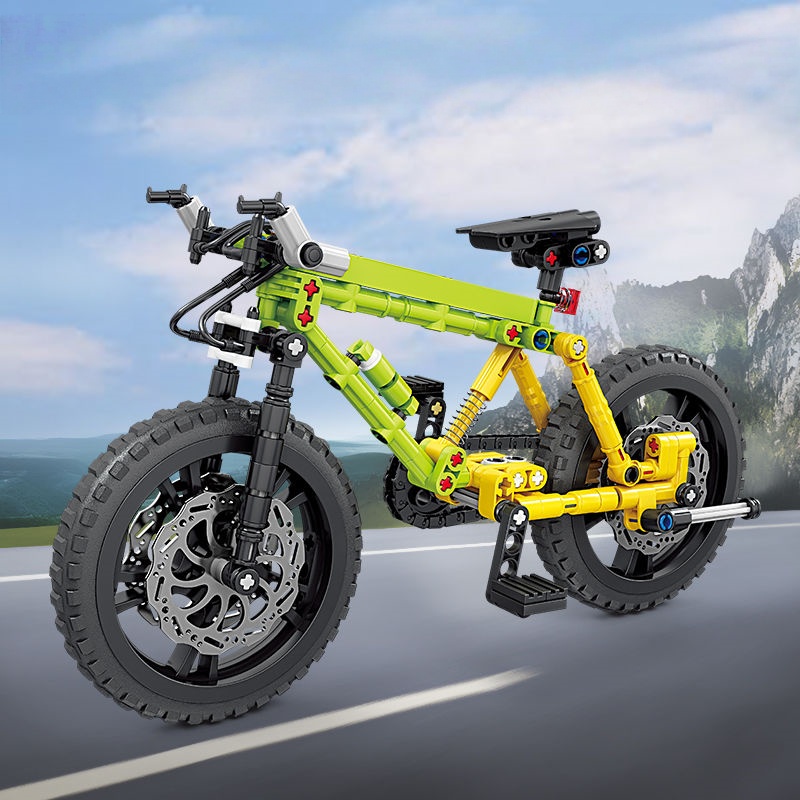200+PCS Mountain Bike Building - Mountain Biking Gifts ulasan dan harga