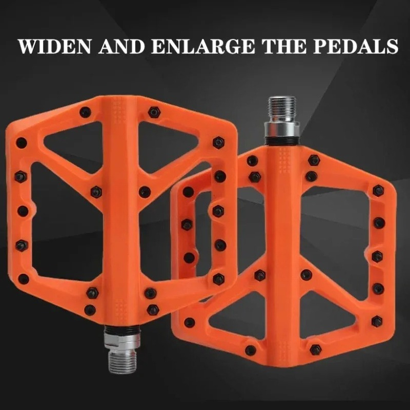 Bicycle Pedals Mtb Nylon Platf - Pedal Platform Flat ulasan dan harga